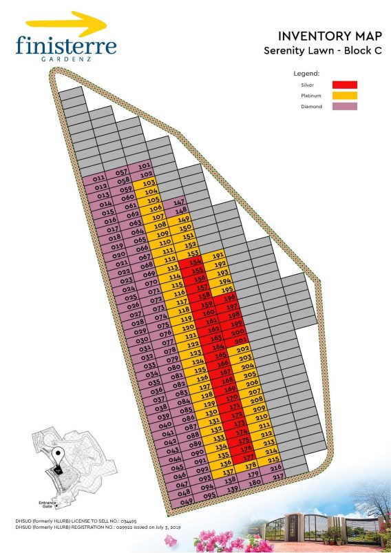 SERENITY LAWN Block C